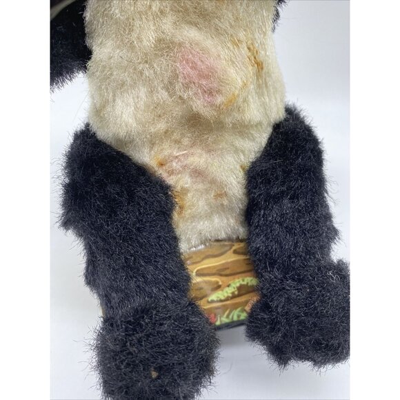 1950’s Vintage Battery Operated Panda Bear Pouring Drink Tin Litho Toy Untested - Picture 4 of 16